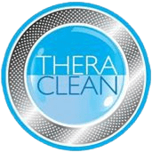 Thera Clean blue circular logo